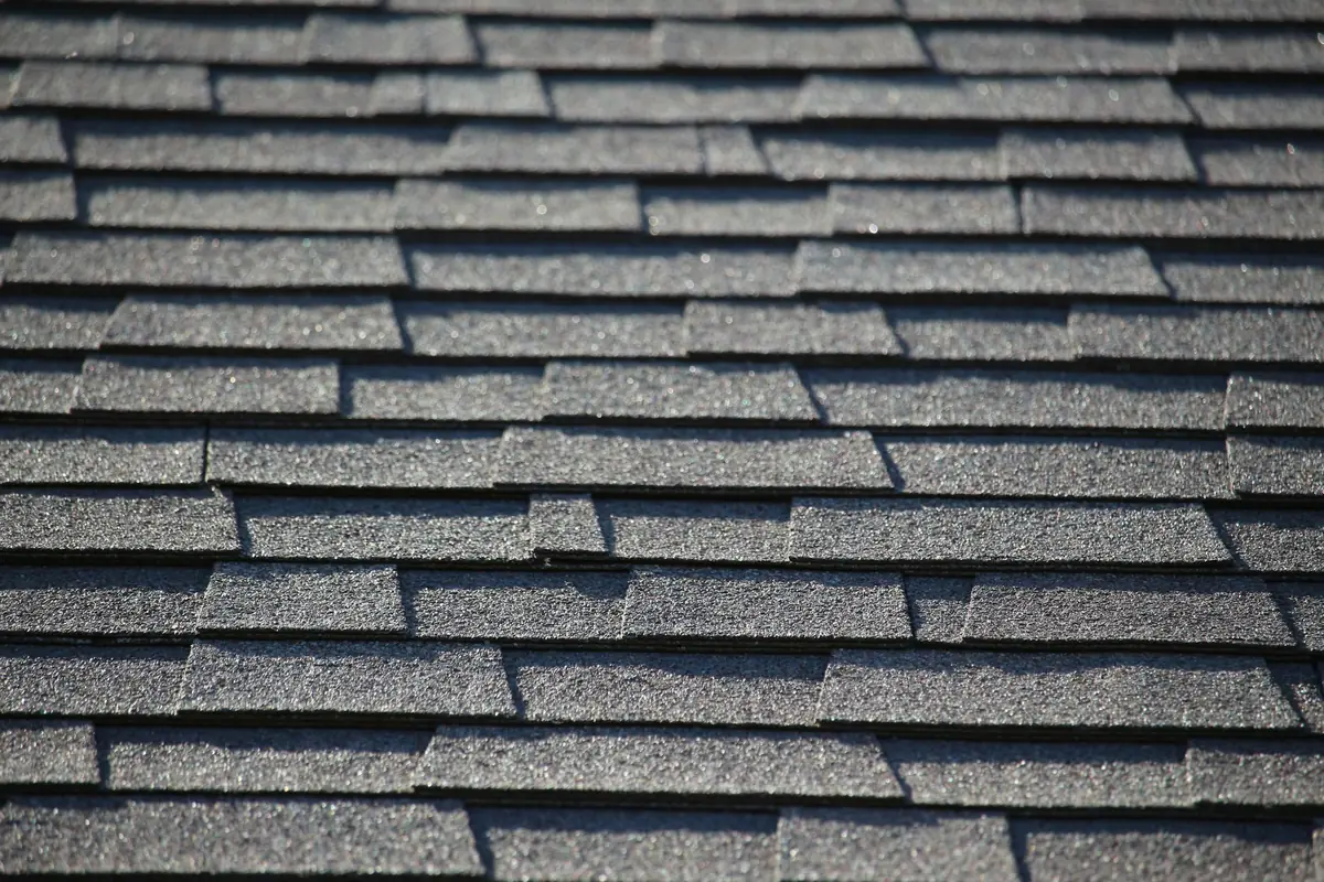 After: clean new architectural shingles in straight rows