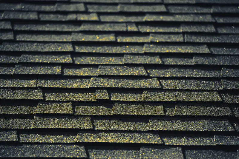 After: clean new architectural shingles in straight rows
